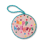 Needlepoint Ornament - Holigays - Furbish Studio