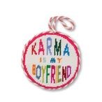 Needlepoint Ornament - Karma