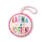 Needlepoint Ornament - Karma - Furbish Studio