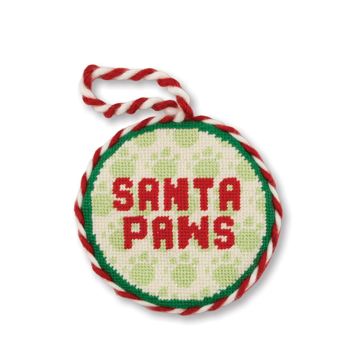Needlepoint Ornament - Merry Pets