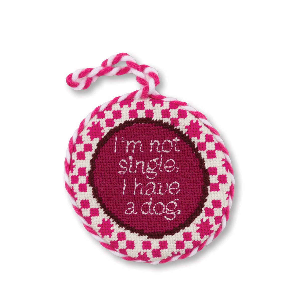Needlepoint Ornament - Not Single