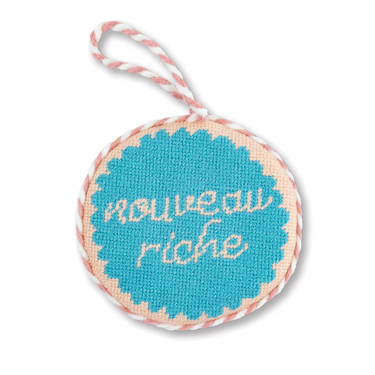 Needlepoint Ornament - Nouveau Riche - Furbish Studio