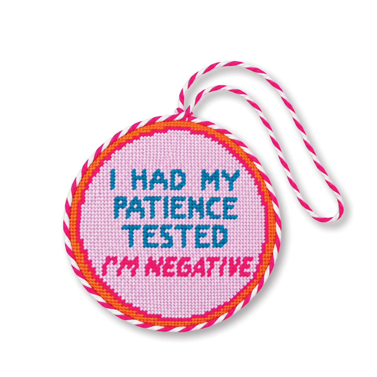Needlepoint Ornament - Patience