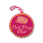 Needlepoint Ornament - Pink Pony Club - Furbish Studio