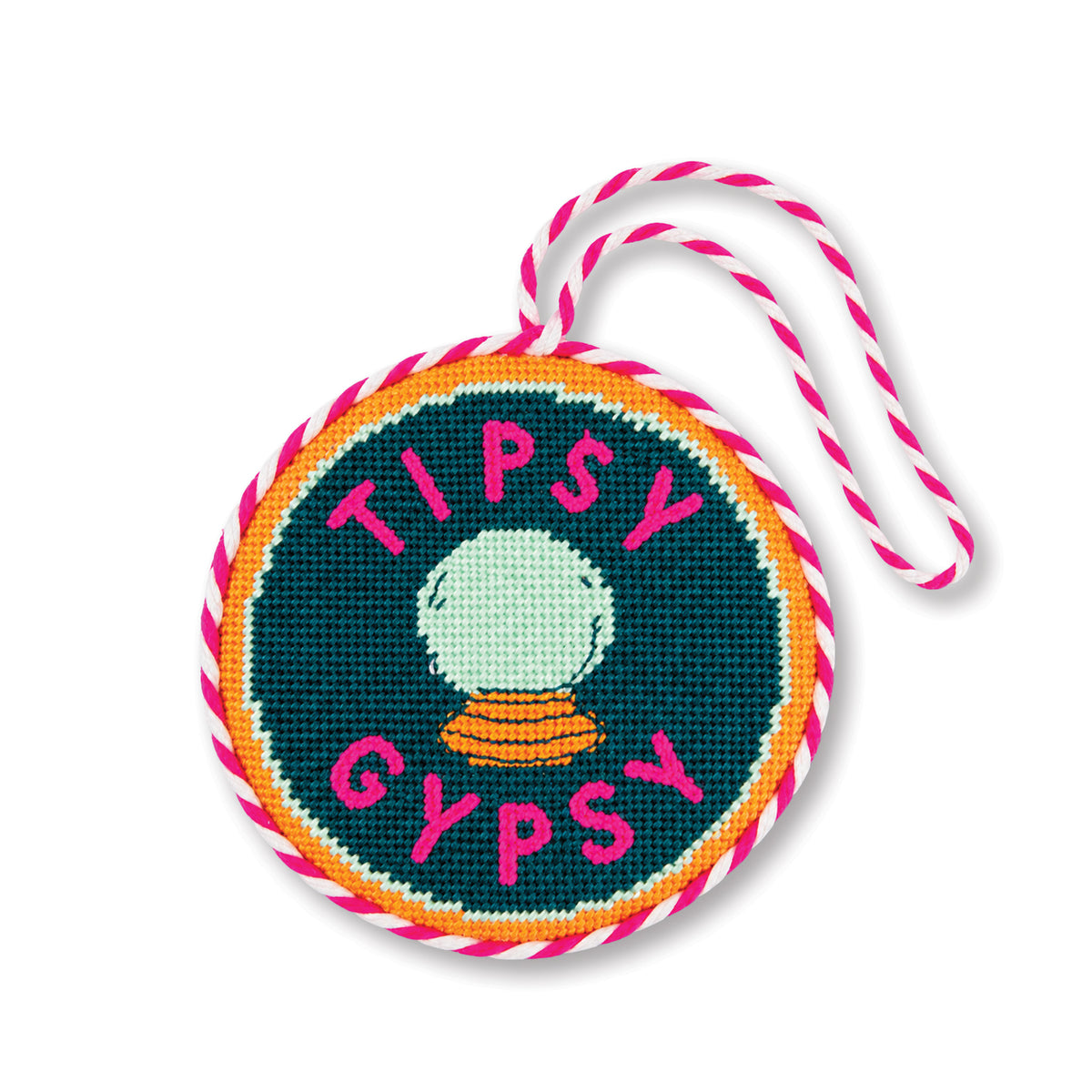 Needlepoint Ornament - Tipsy Gypsy