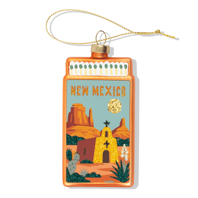 New Mexico Matchbook Ornament - Furbish Studio