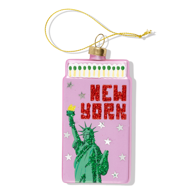 New York State Matchbook Ornament - Furbish Studio