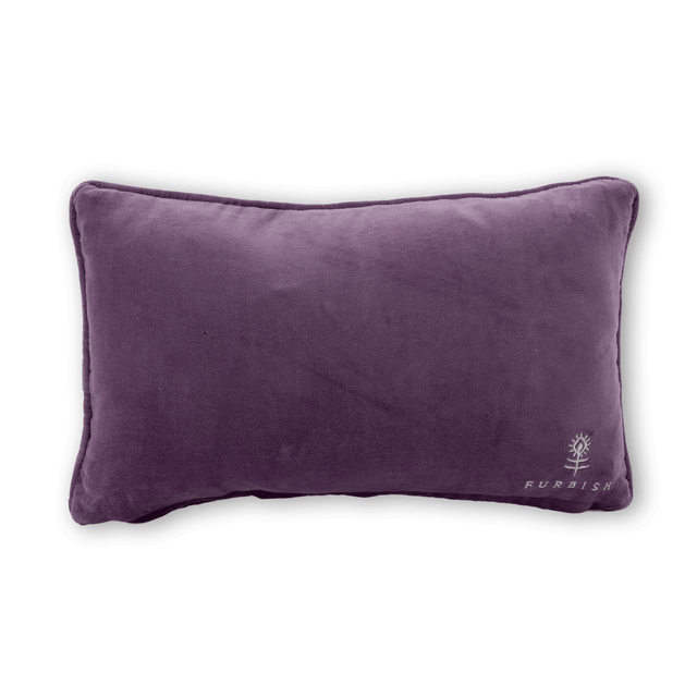 No Tricks Needlepoint Pillow - Furbish Studio