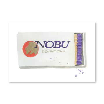 Nobu Matchbook - Furbish Studio