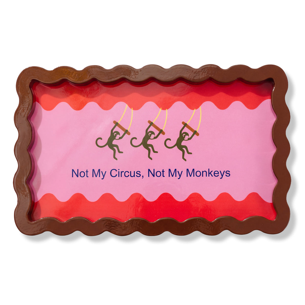 Not My Circus Lacquer Tray - Furbish Studio