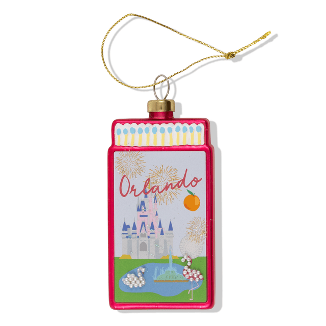 Matchbook Ornament - Orlando - Furbish Studio