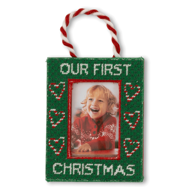 Our 1st Frame Ornament - Furbish Studio