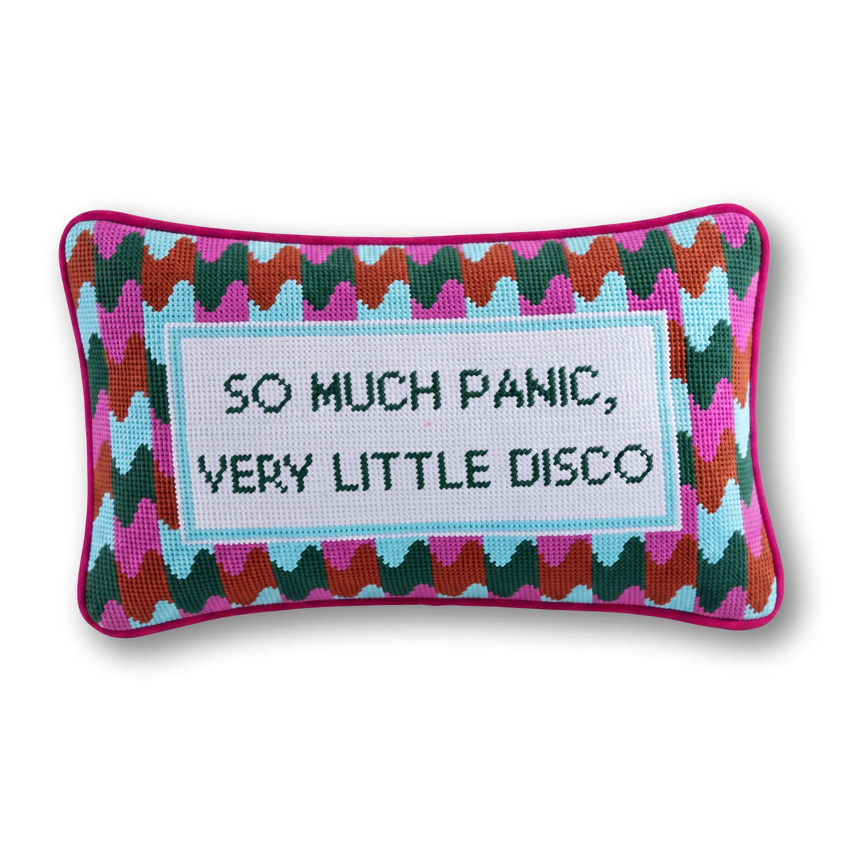 Panic at the Disco Needlepoint Pillow - Furbish Studio