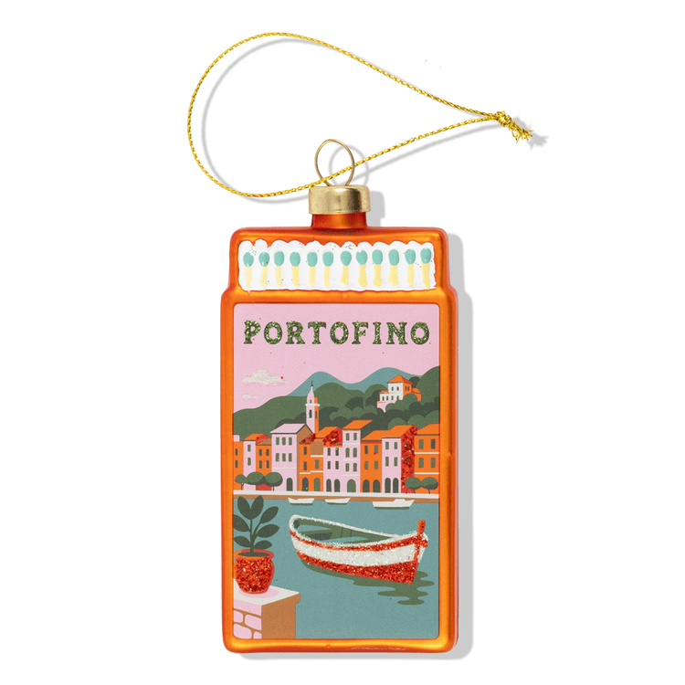Portofino Matchbook Ornament - Furbish Studio