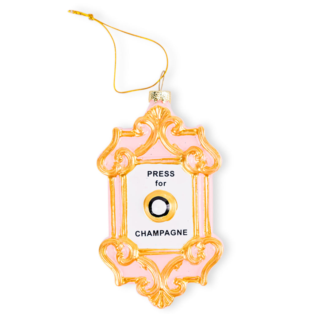 Press for Champagne Ornament - Furbish Studio