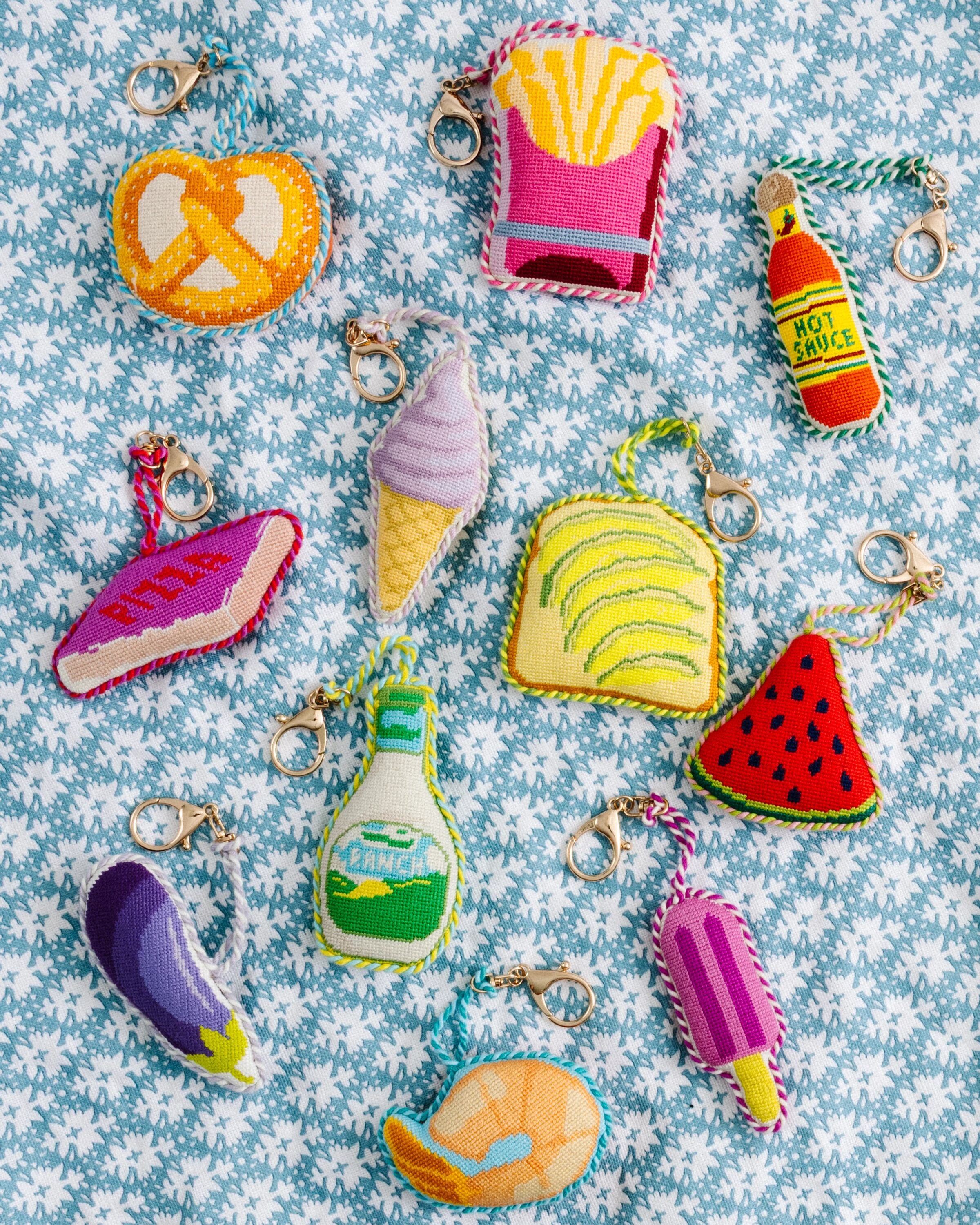 Cocktail Shrimp Bag Charm - Furbish Studio