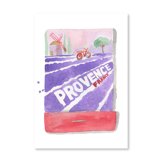 Provence Matchbook - Furbish Studio