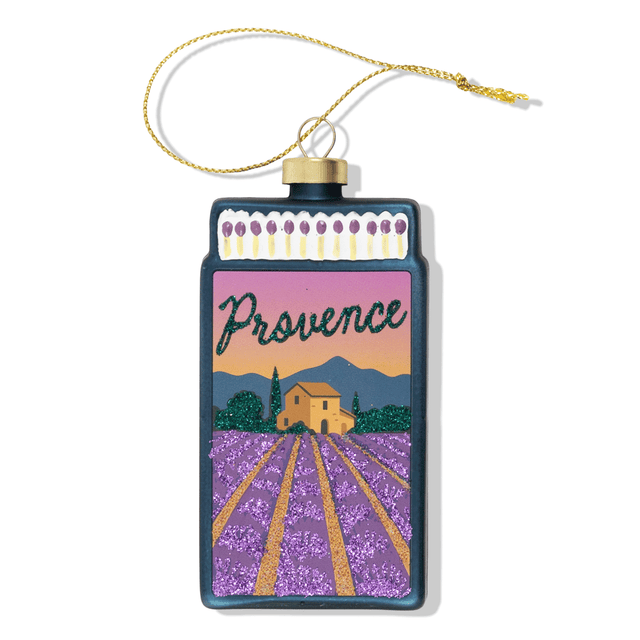 Provence Matchbook Ornament - Furbish Studio
