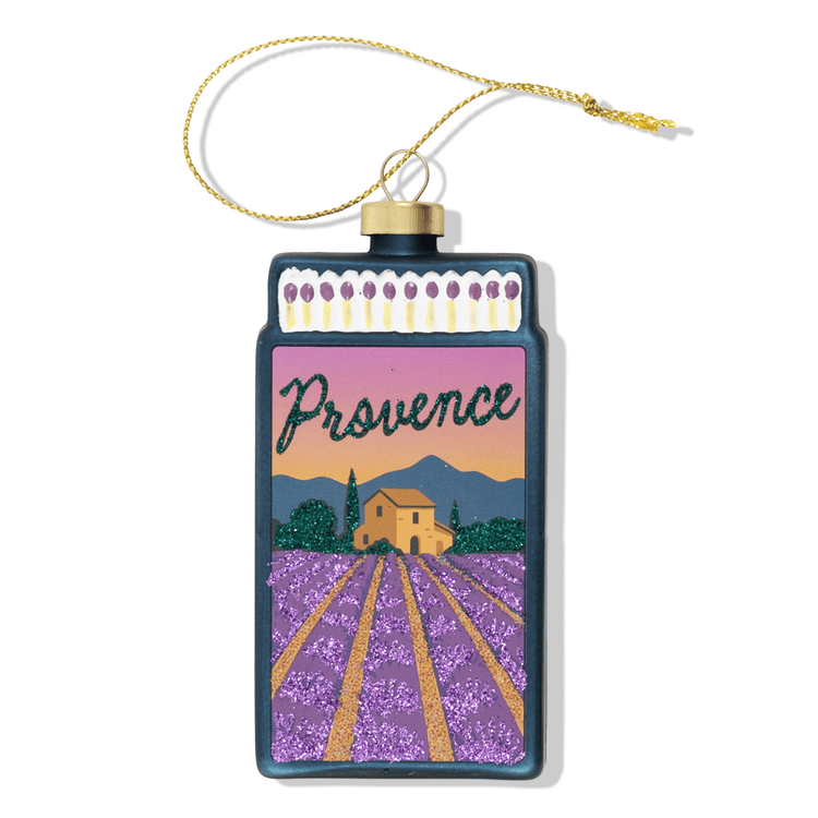 Provence Matchbook Ornament - Furbish Studio