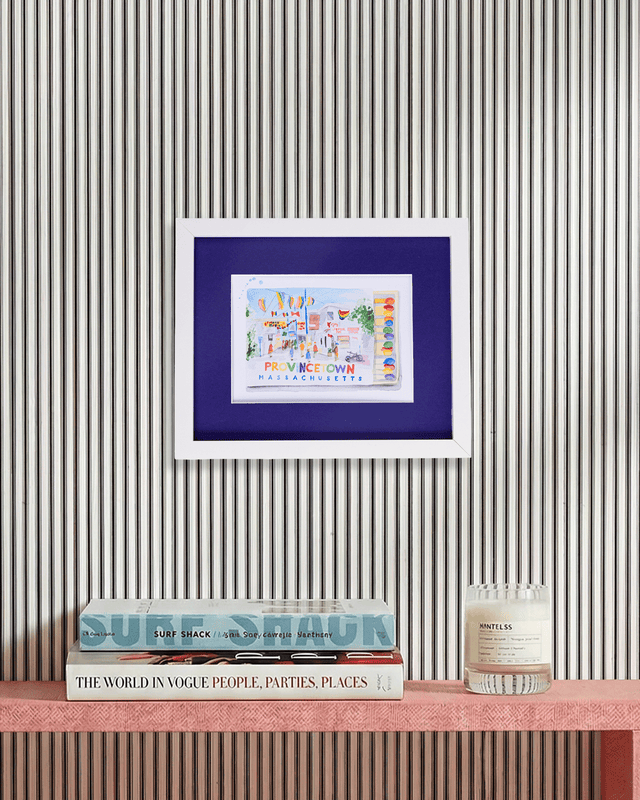Provincetown Matchbook Art Print - Furbish Studio