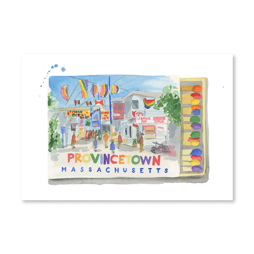 Provincetown Matchbook - Furbish Studio