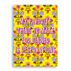 Bold Print - Reservations - Furbish Studio