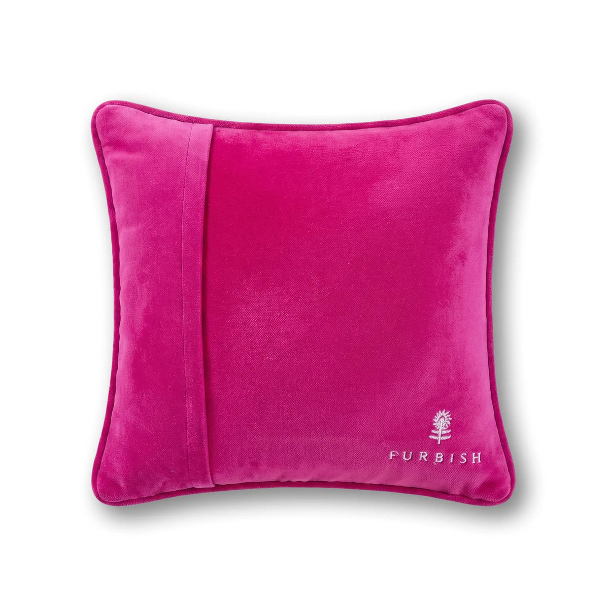Rich Man Needlepoint Pillow - Furbish Studio