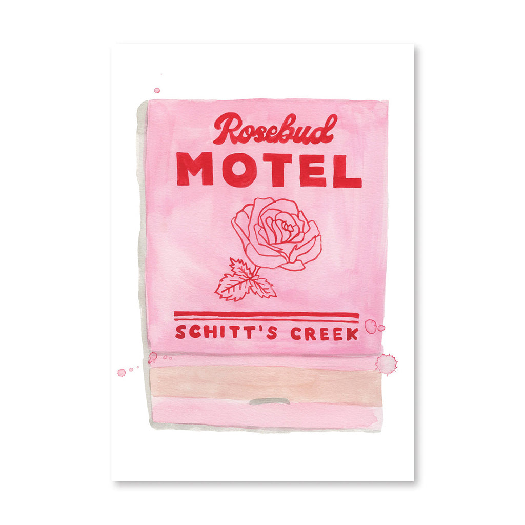 Rosebud Motel - Schitt's Creek Matchbook - Furbish Studio