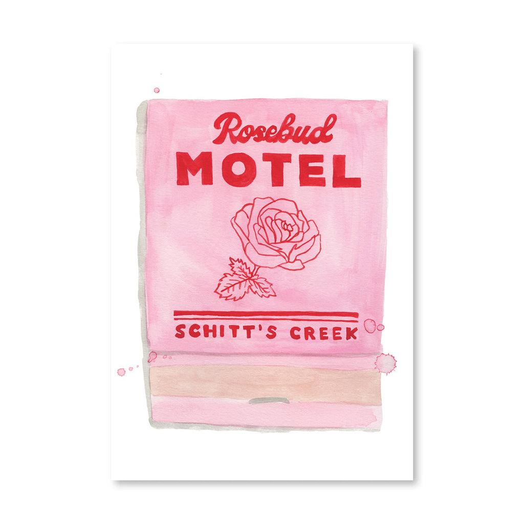 Rosebud Motel - Schitt's Creek Matchbook  Furbish Studio