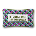 Shenanigans Needlepoint Pillow - Furbish Studio