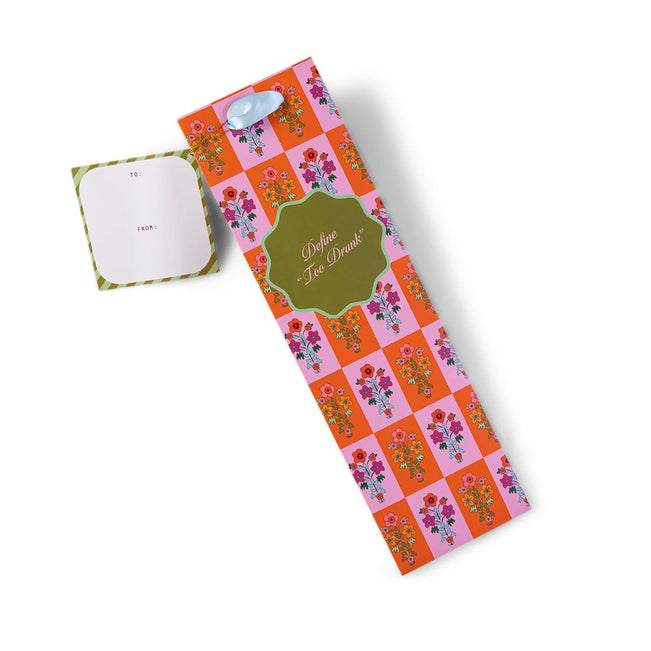 Wine Bag - Too Drunk - Furbish Studio