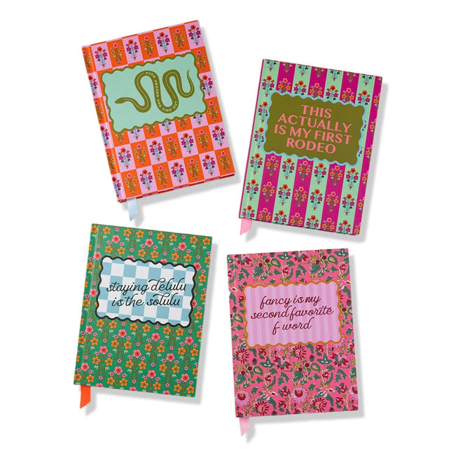 Stitched Notebook S/4 - Spring Set - Furbish Studio