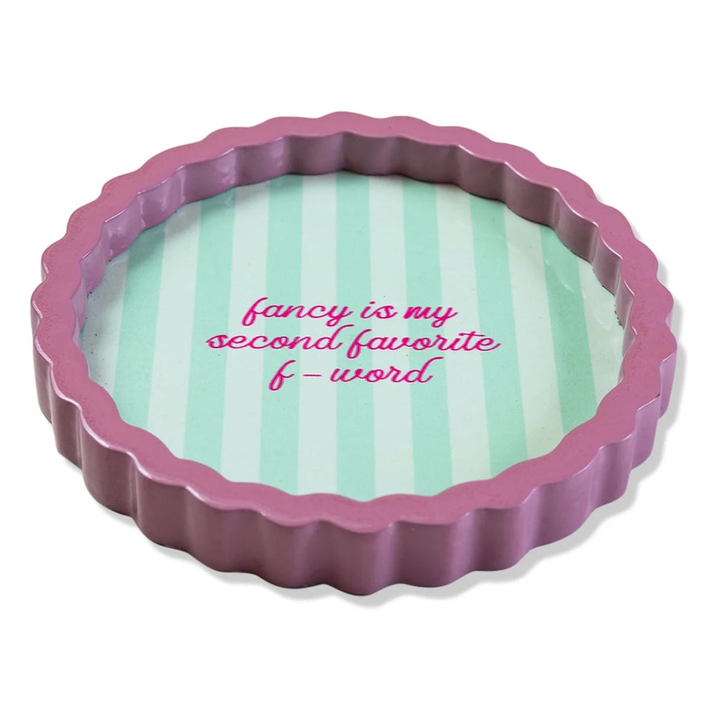 Fancy Small  Lacquer Tray - Furbish Studio
