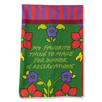Reservations Dish Towel - Furbish Studio