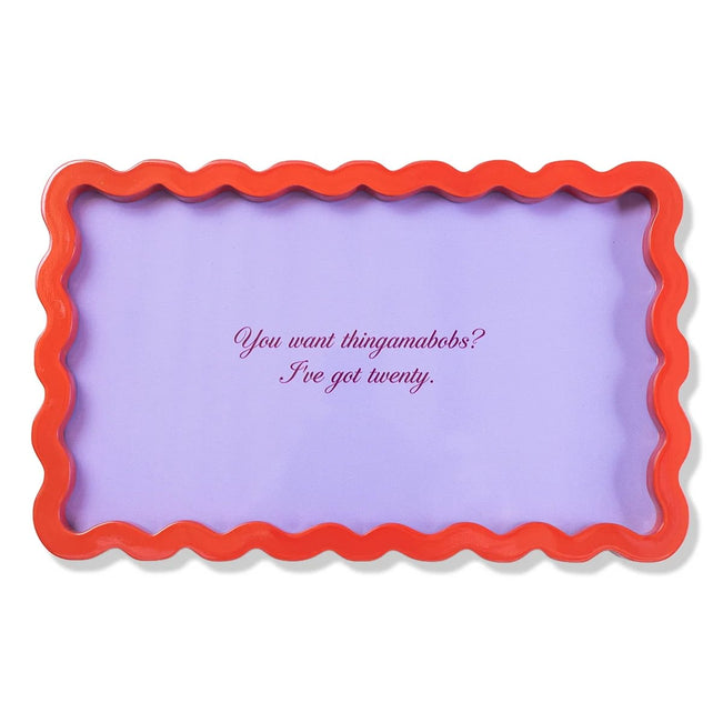 Thingamabobs Lacquer Tray - Furbish Studio