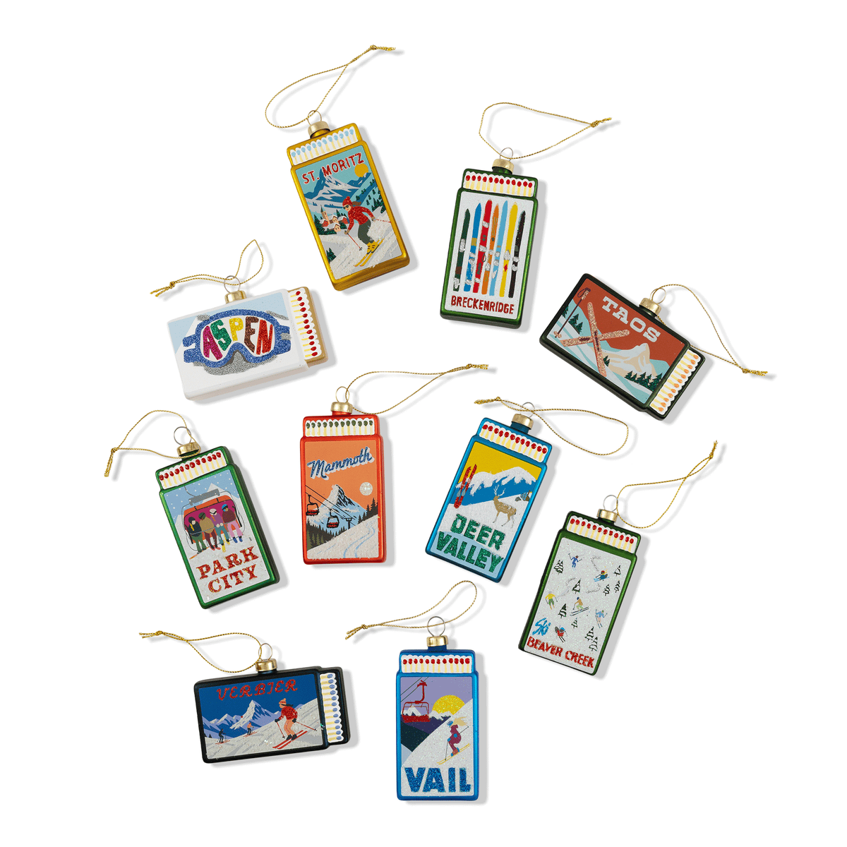 Mammoth Matchbook Ornament - Furbish Studio