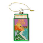 Matchbook Ornament - San Diego - Furbish Studio