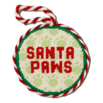 Needlepoint Ornament - Santa Paws - Furbish Studio