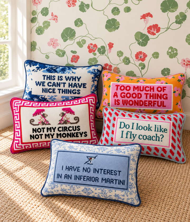 Needlepoint Pillows