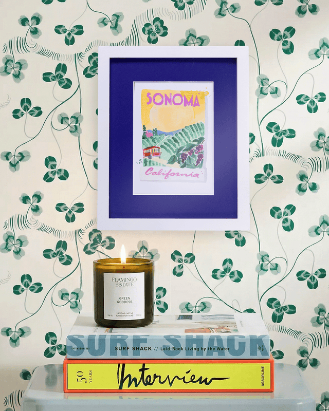 Sonoma Matchbook Art Print - Furbish Studio