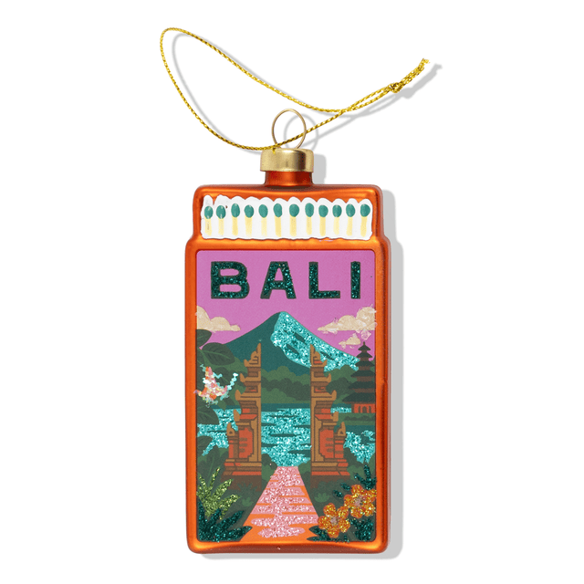Bali Matchbook Ornament - Furbish Studio