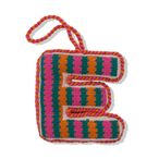 Needlepoint Monogram Ornament - E - Furbish Studio