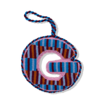 Needlepoint Monogram Ornament - G - Furbish Studio