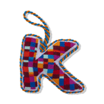 Needlepoint Monogram Ornament - K - Furbish Studio