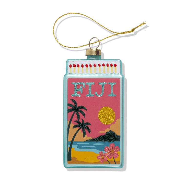 Fiji Matchbook Ornament - Furbish Studio