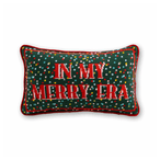 Merry Era Needlepoint Pillow - Furbish Studio