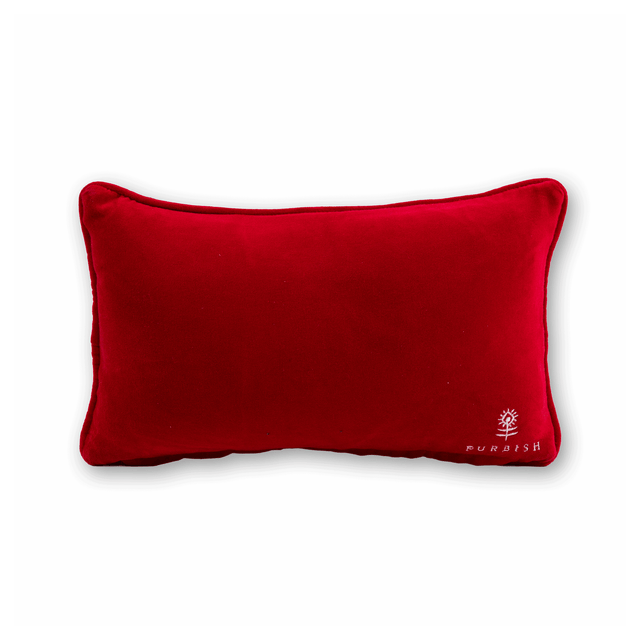 Merry Era Needlepoint Pillow - Furbish Studio