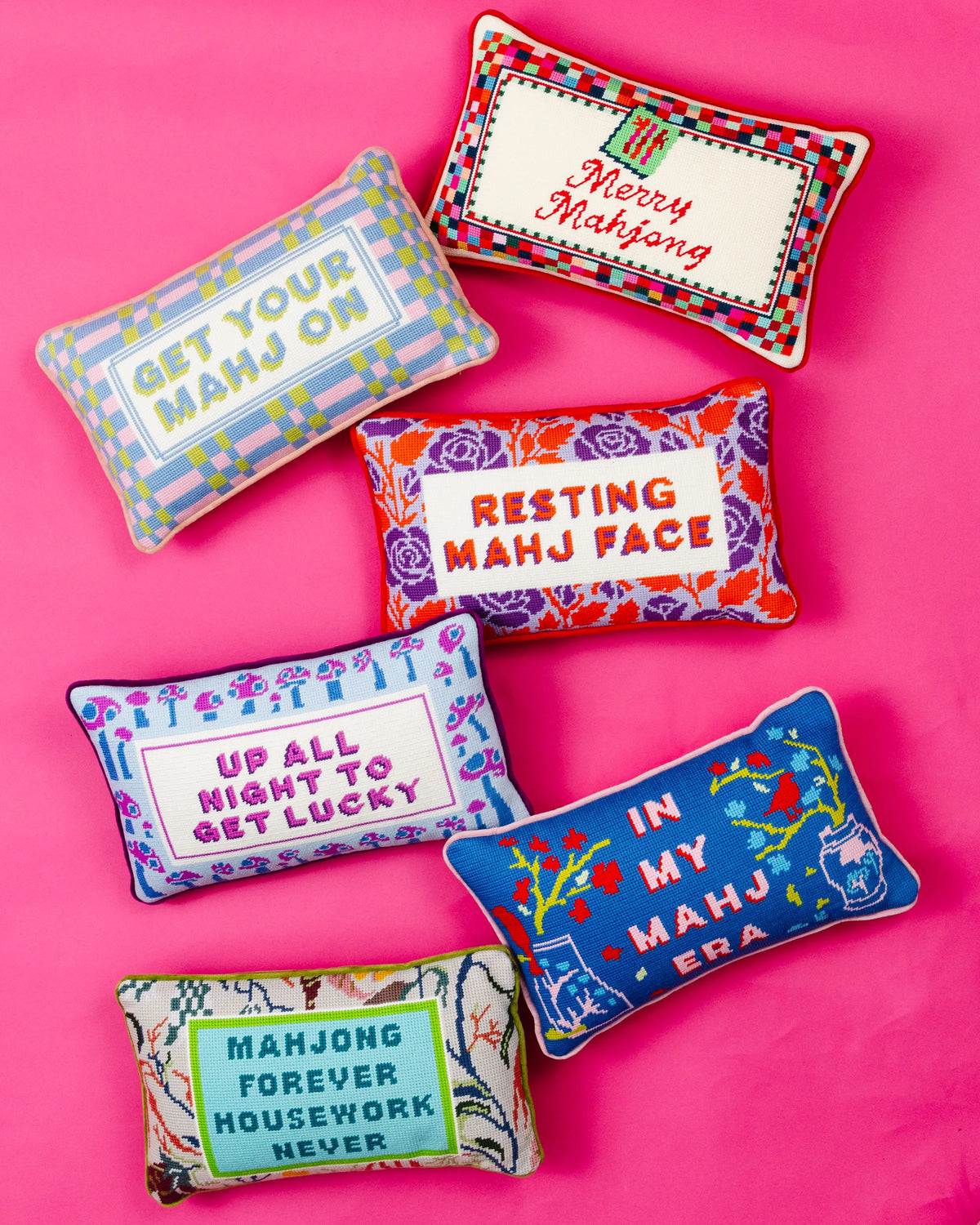 Get Lucky Needlepoint Pillow - Furbish Studio