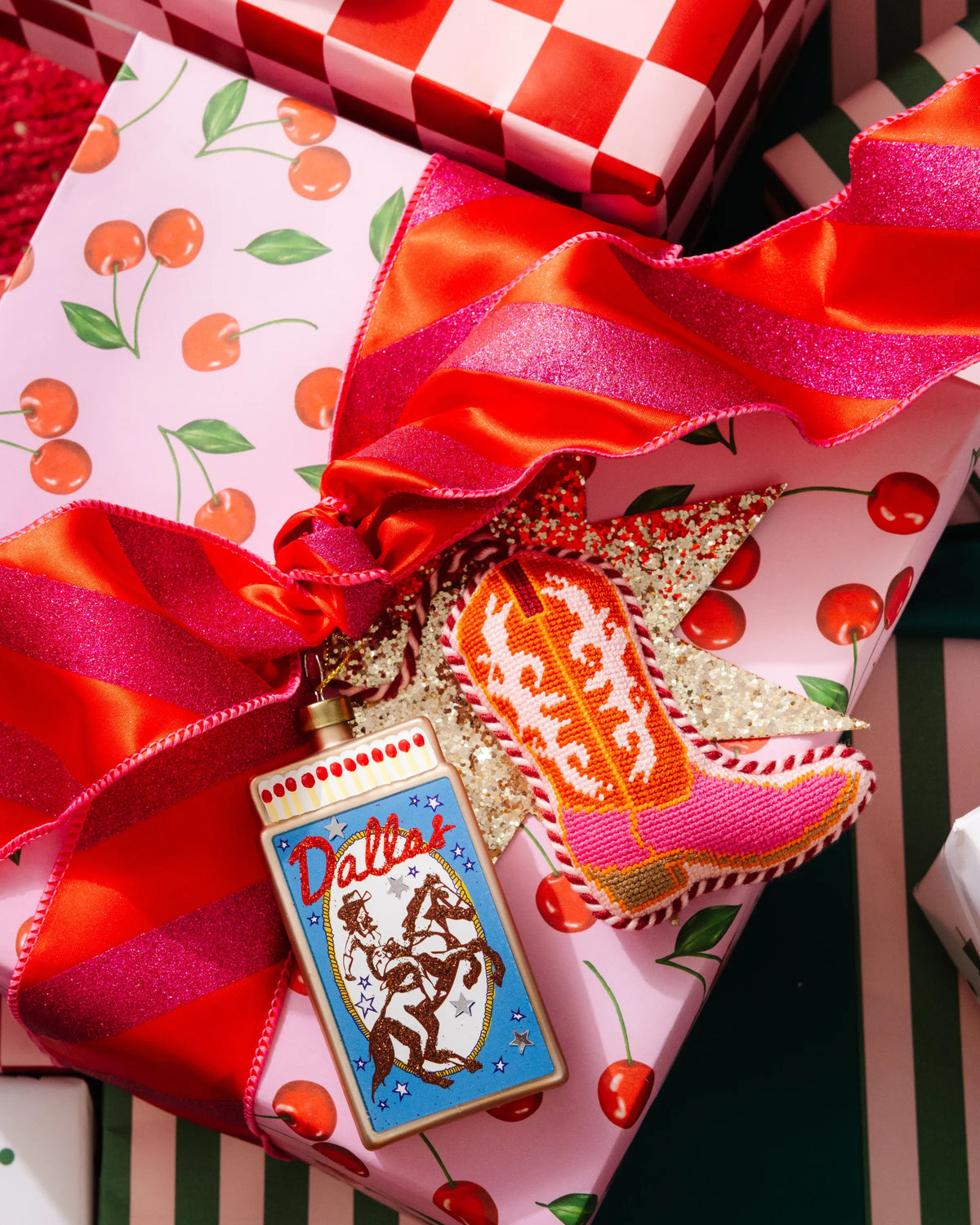 Matchbook Ornament - Dallas - Furbish Studio