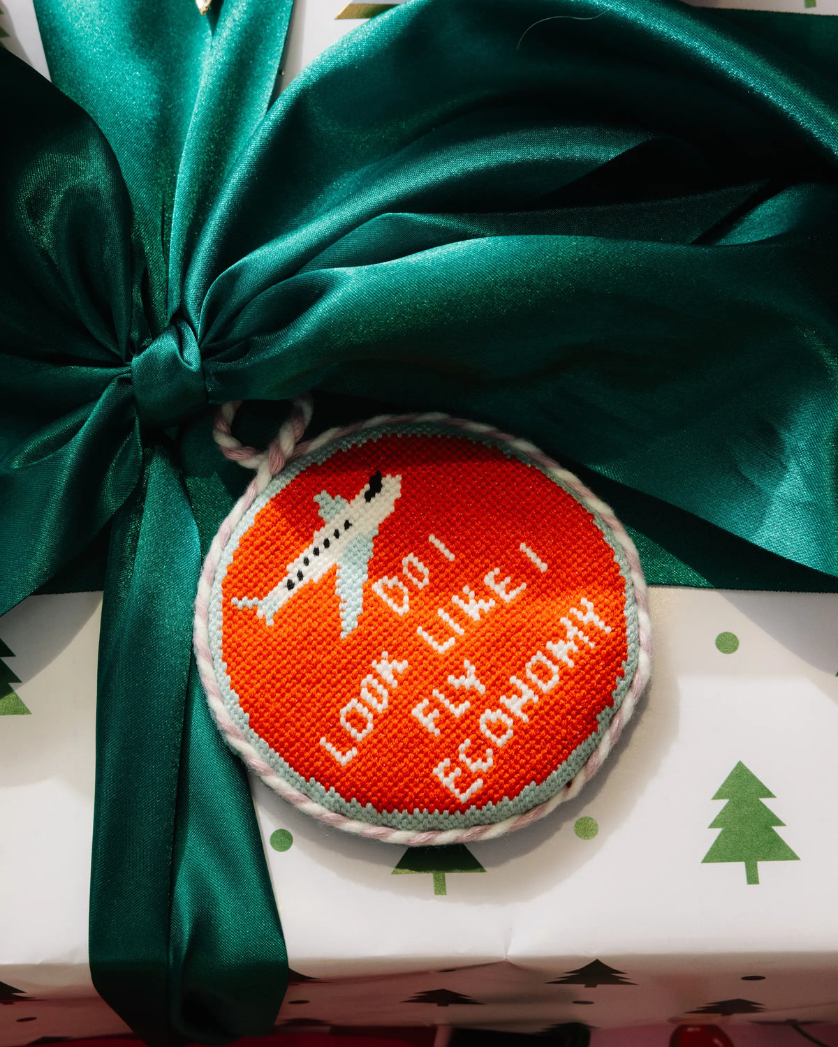 Needlepoint Ornament - Fly Economy - Furbish Studio